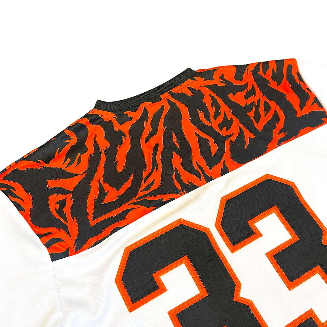 Fly As Eli Bengal Stripes Cropped Football Jersey