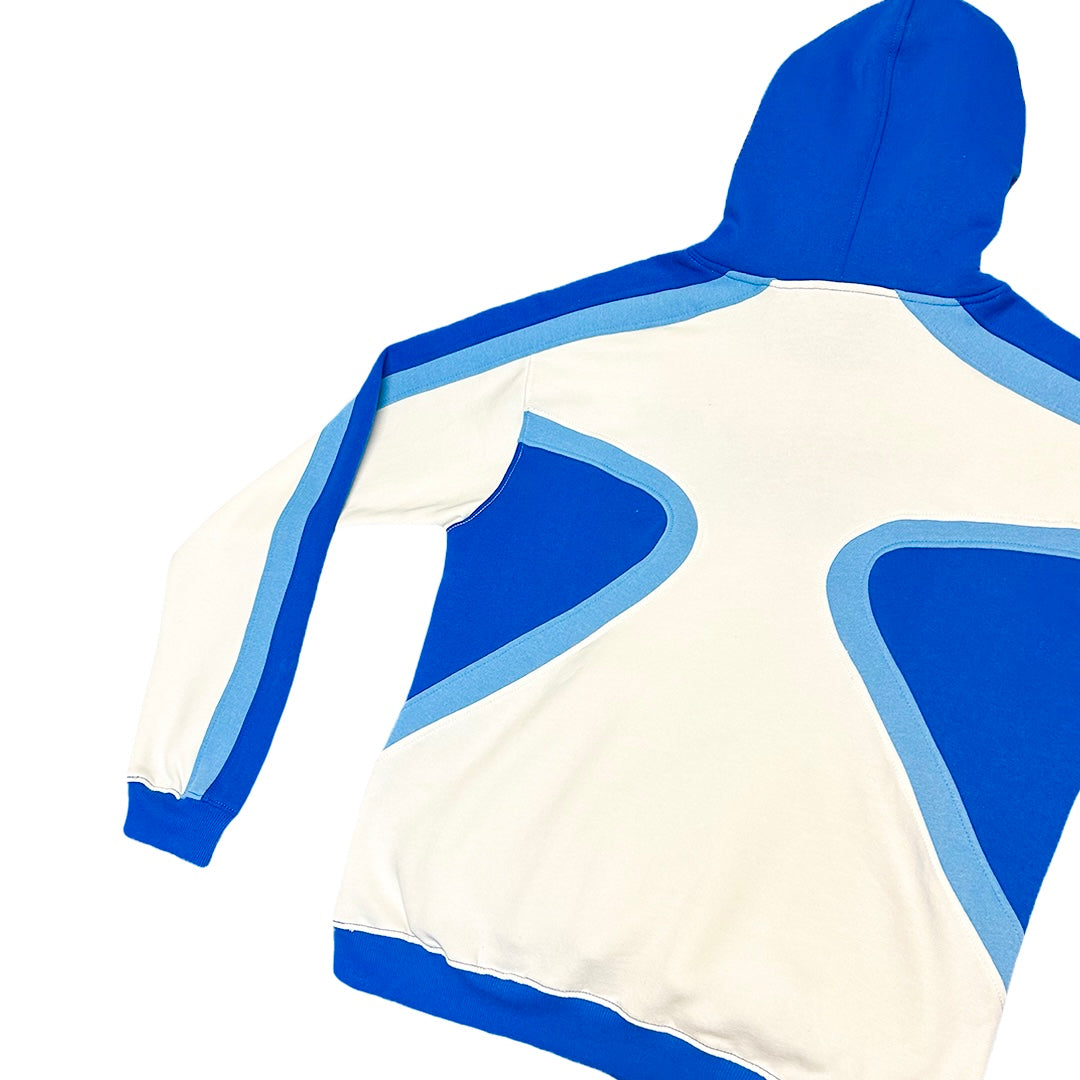 Fly As Eli Cut and Sew Paneled Hoodie